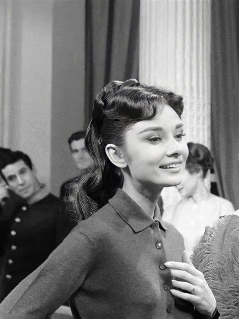 Rare Audrey Hepburn : Audrey Hepburn photographed with her 